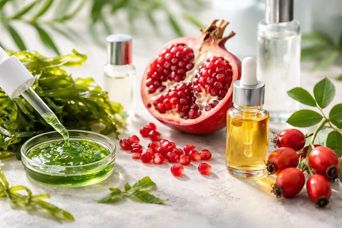 Natural skincare ingredient benefits