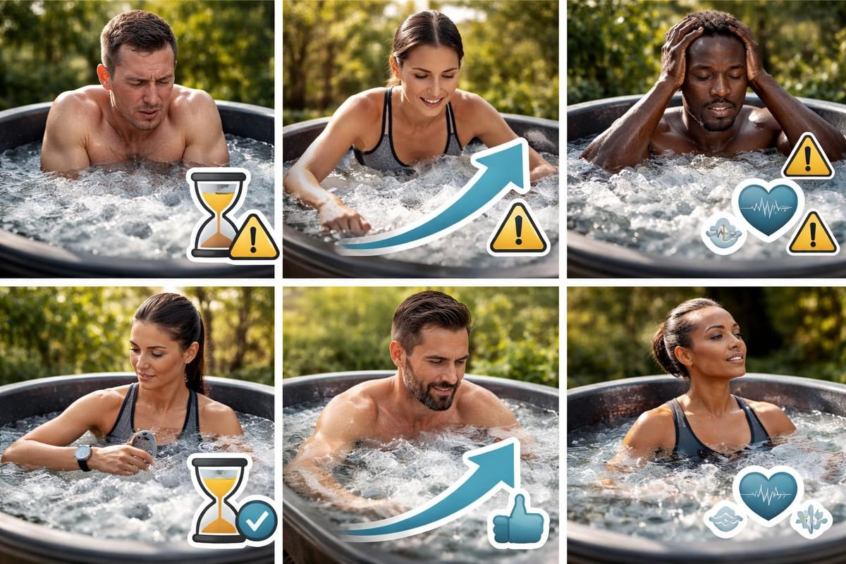 Cold plunge mistakes