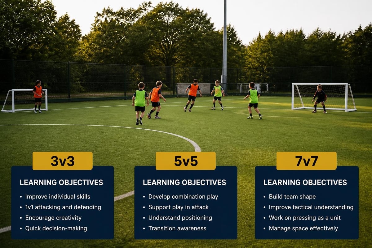 Small-sided game formats