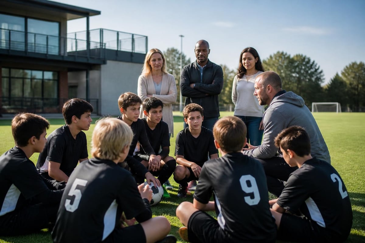 Soccer programme community structure