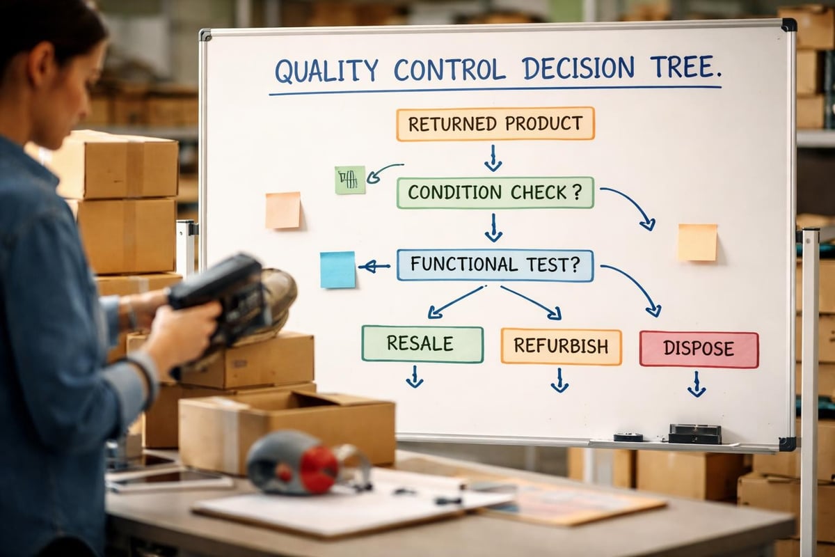 Returns inspection workflow