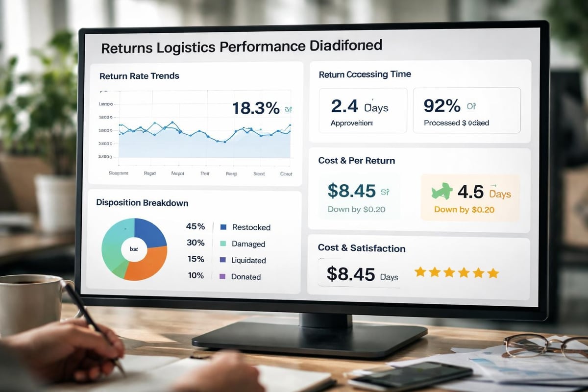 Returns analytics dashboard