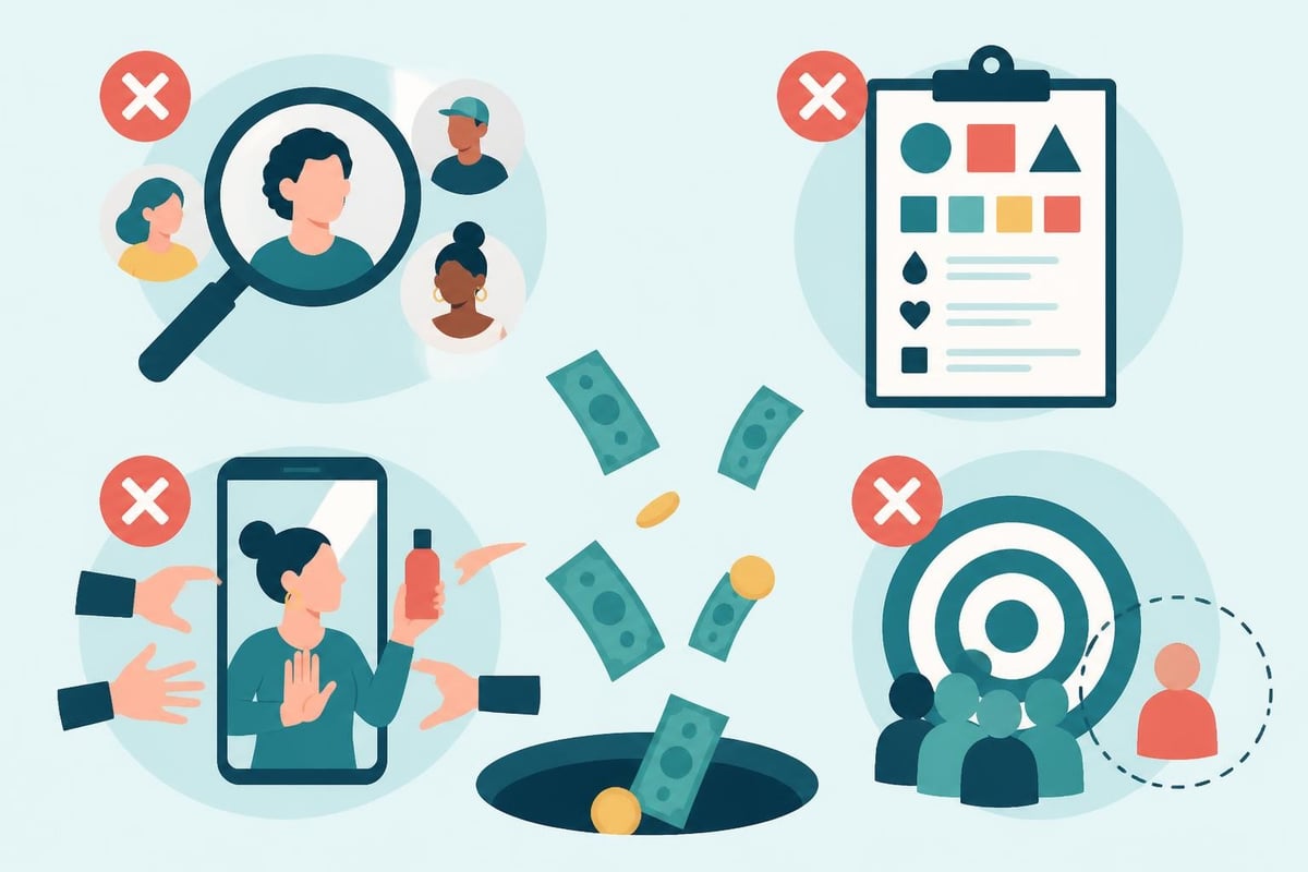 Influencer collaboration mistakes