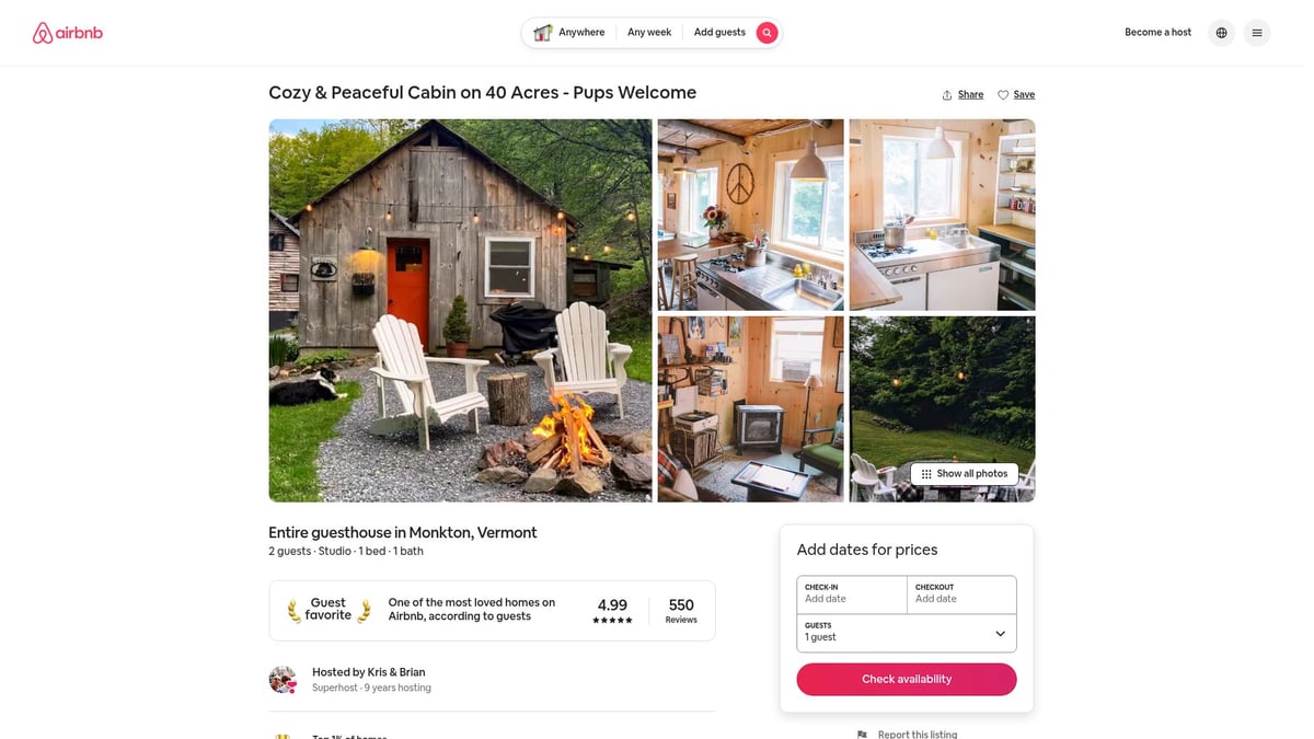 7 Best Dog Friendly Cabins in Vermont for 2026 Retreats - The Barn at Grousewood – Monkton, VT