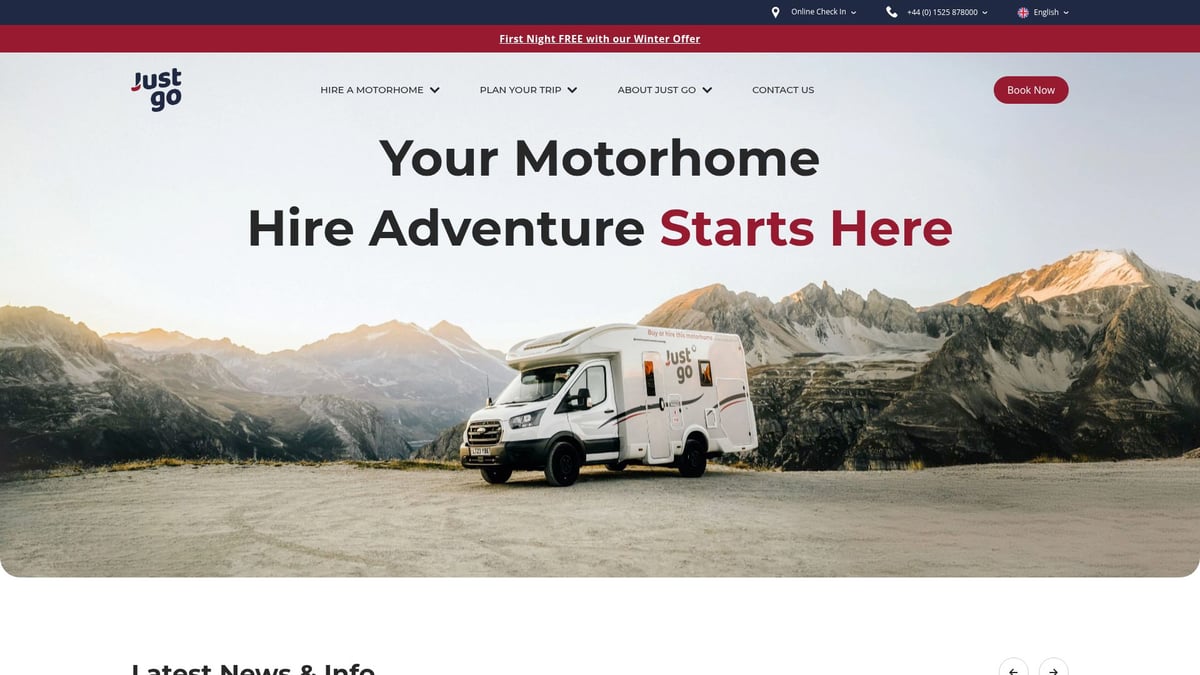Top 9 Essential RV Rental Websites for UK Travellers in 2026 - Just Go Motorhomes