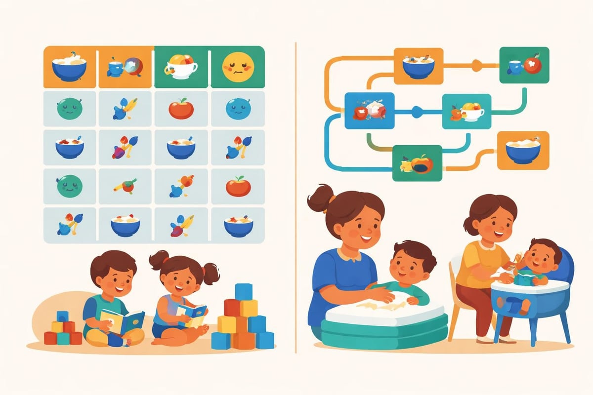 Daily routine flexibility in home daycare