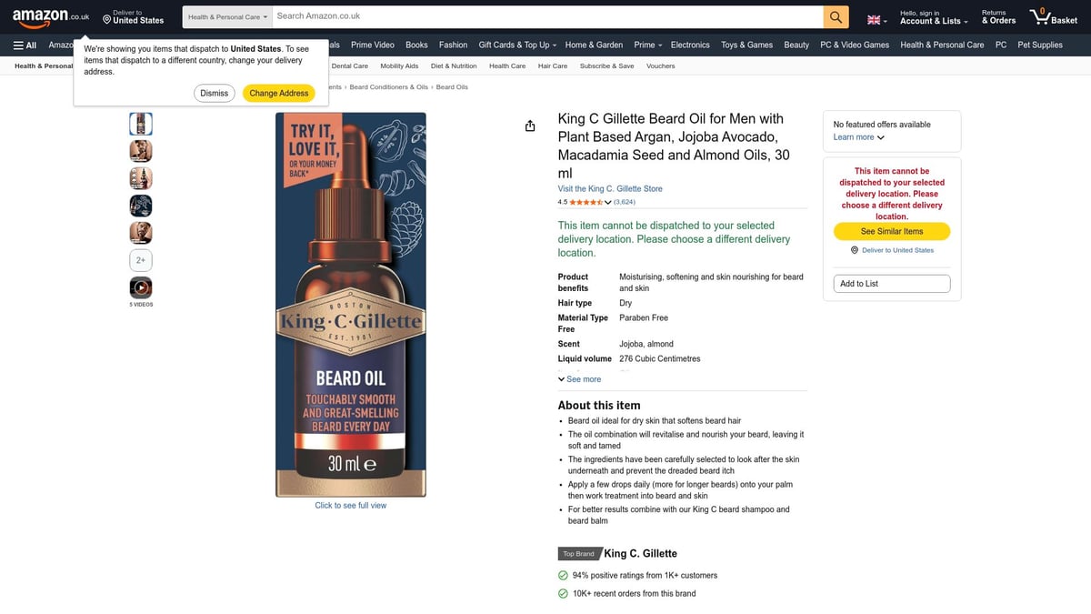 Top 7 Best Mens Beard Oil Picks for 2026 Grooming - King C. Gillette Beard Oil for Men