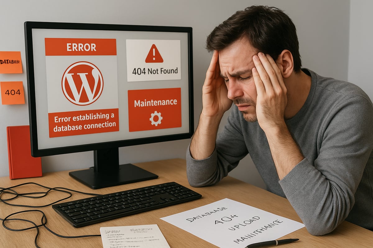 Die 9 häufigsten WordPress Probleme und schnelle Lösungen
