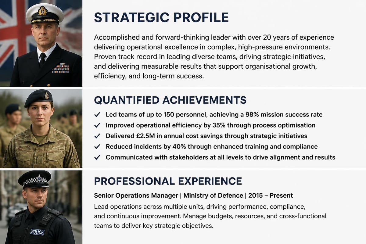 CV for Experienced Professionals: Expert Writing Guide 2 Senior CV structure