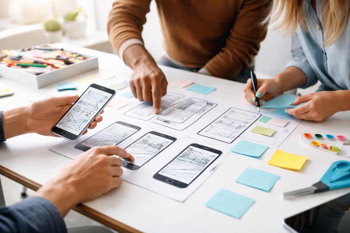 Design thinking prototyping phase