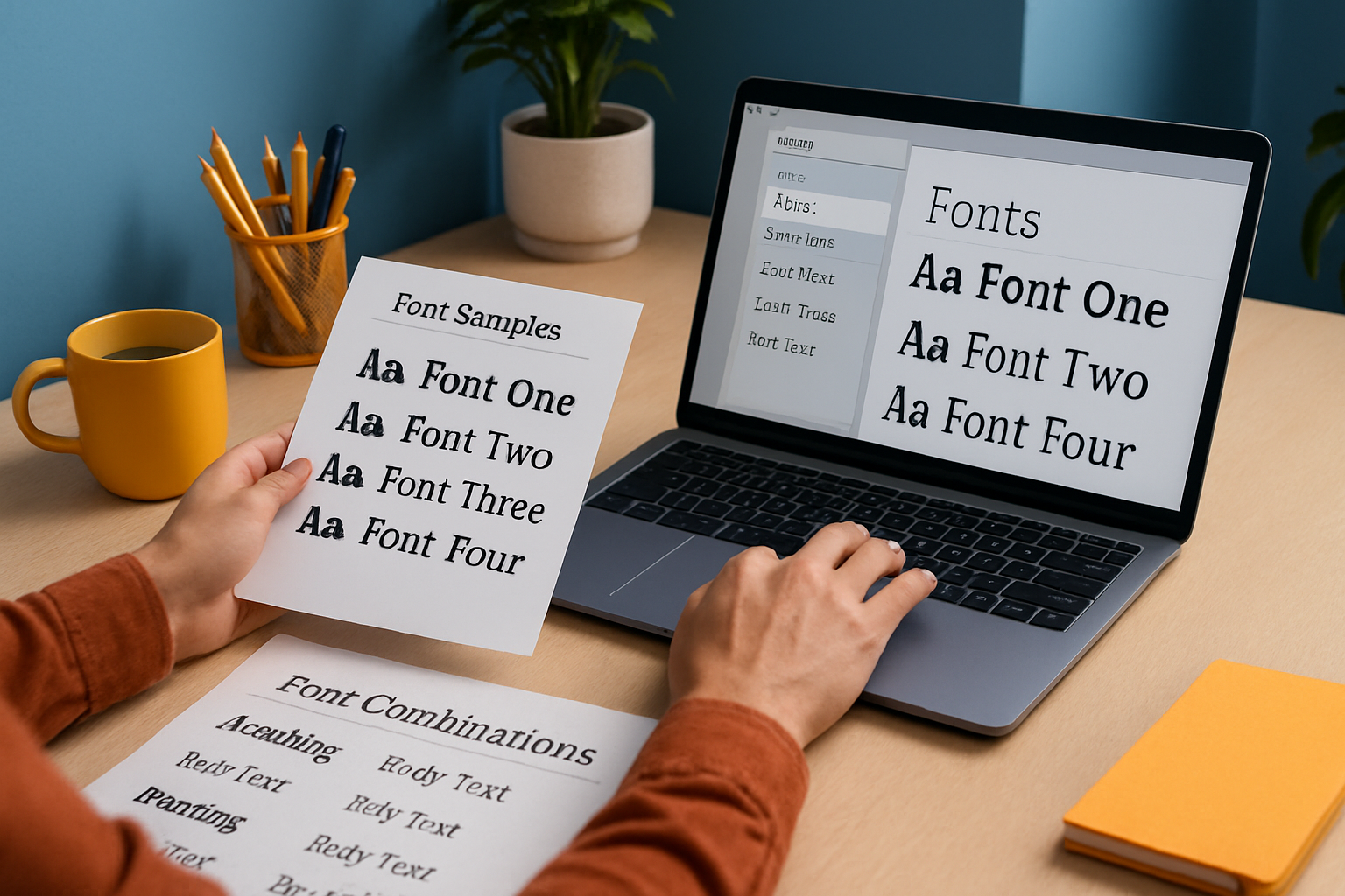 Schriften auswählen und kombinieren – So gelingt harmonische Typografie