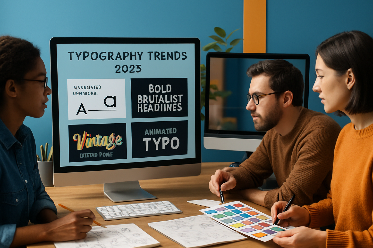 Typografie-Trends 2025: Was ist angesagt?