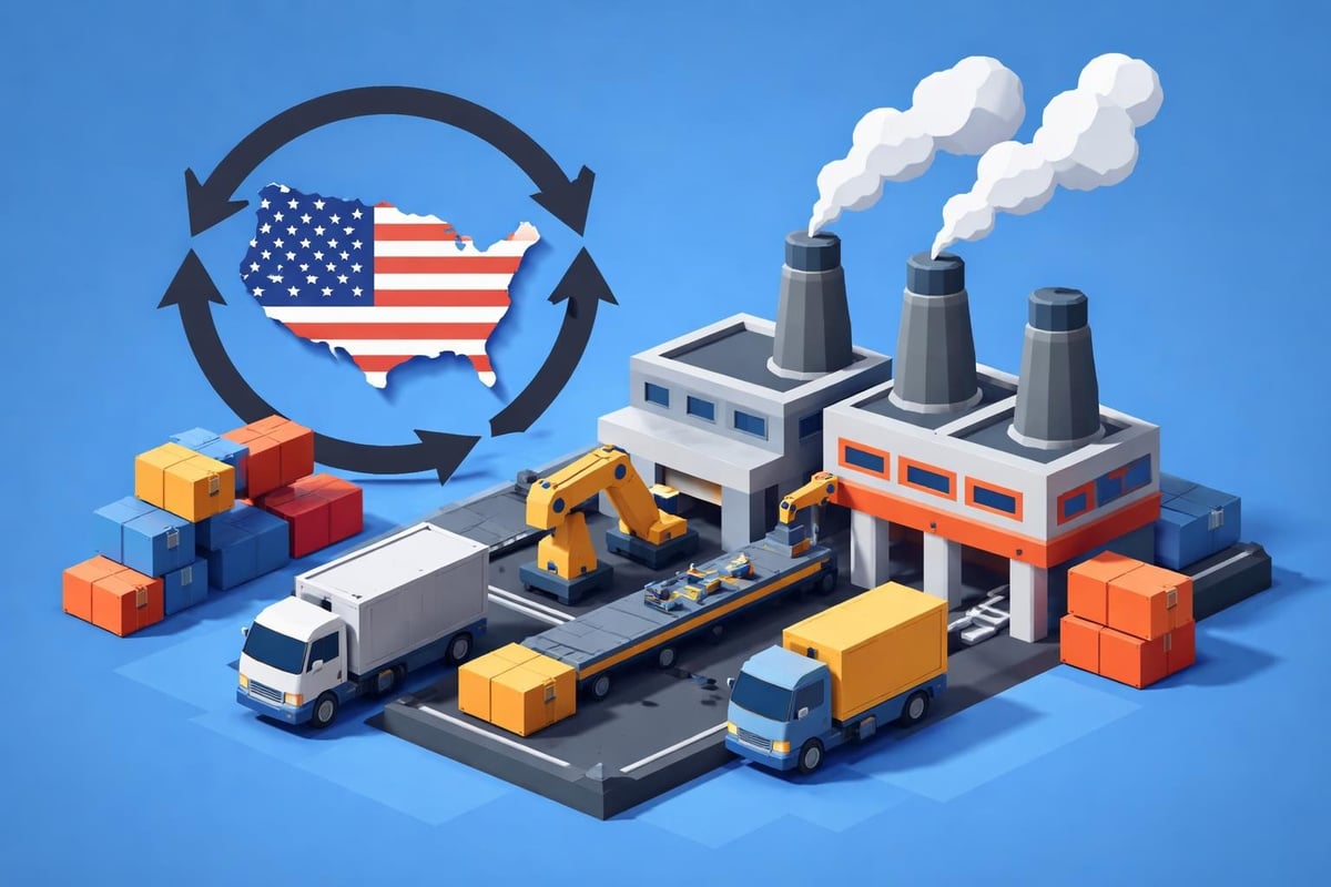 Reshoring manufacturing trend