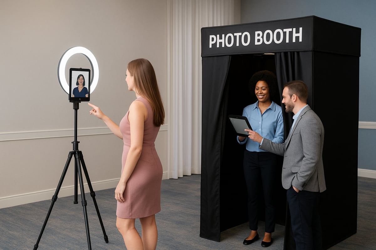 Comparing DIY Photo Booths vs. Traditional Staffed Booths