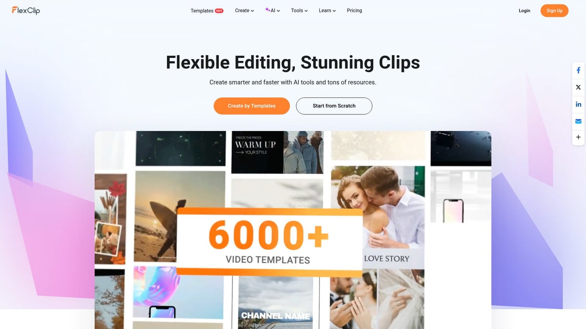 9 Essential Videoclip Generator Tools to Try in 2025 - FlexClip