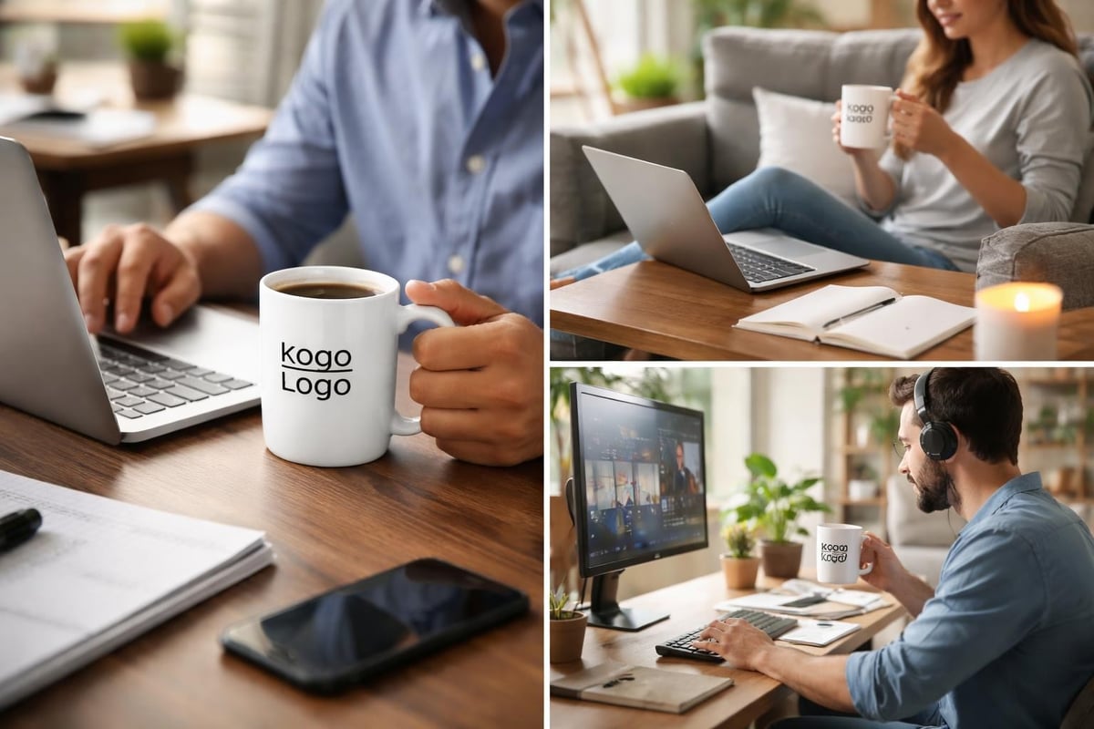 Daily brand impressions from promotional mugs