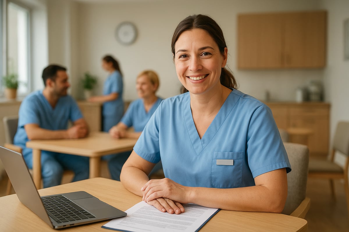 Gehalt, Zusatzleistungen und Arbeitsbedingungen in der Pflege-Zeitarbeit Hannover