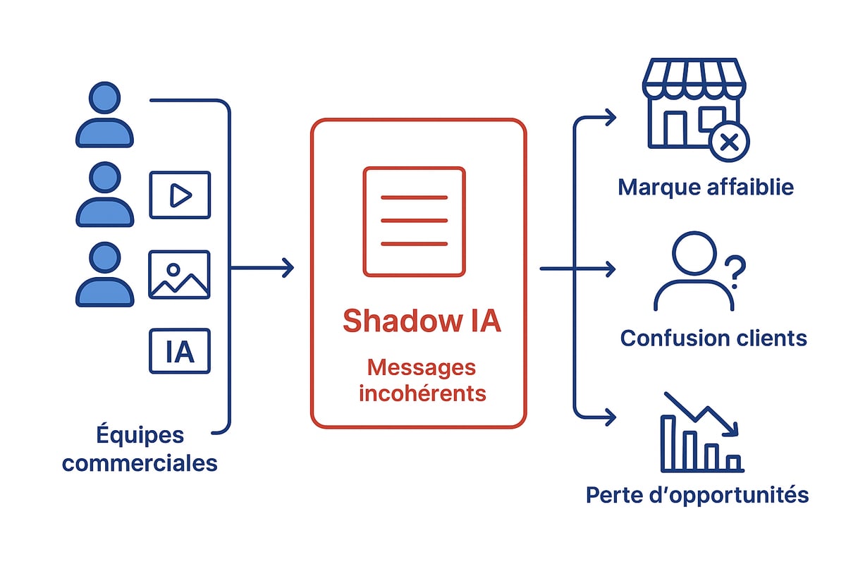 Shadow IA : le nouveau risque pour la cohérence commerciale