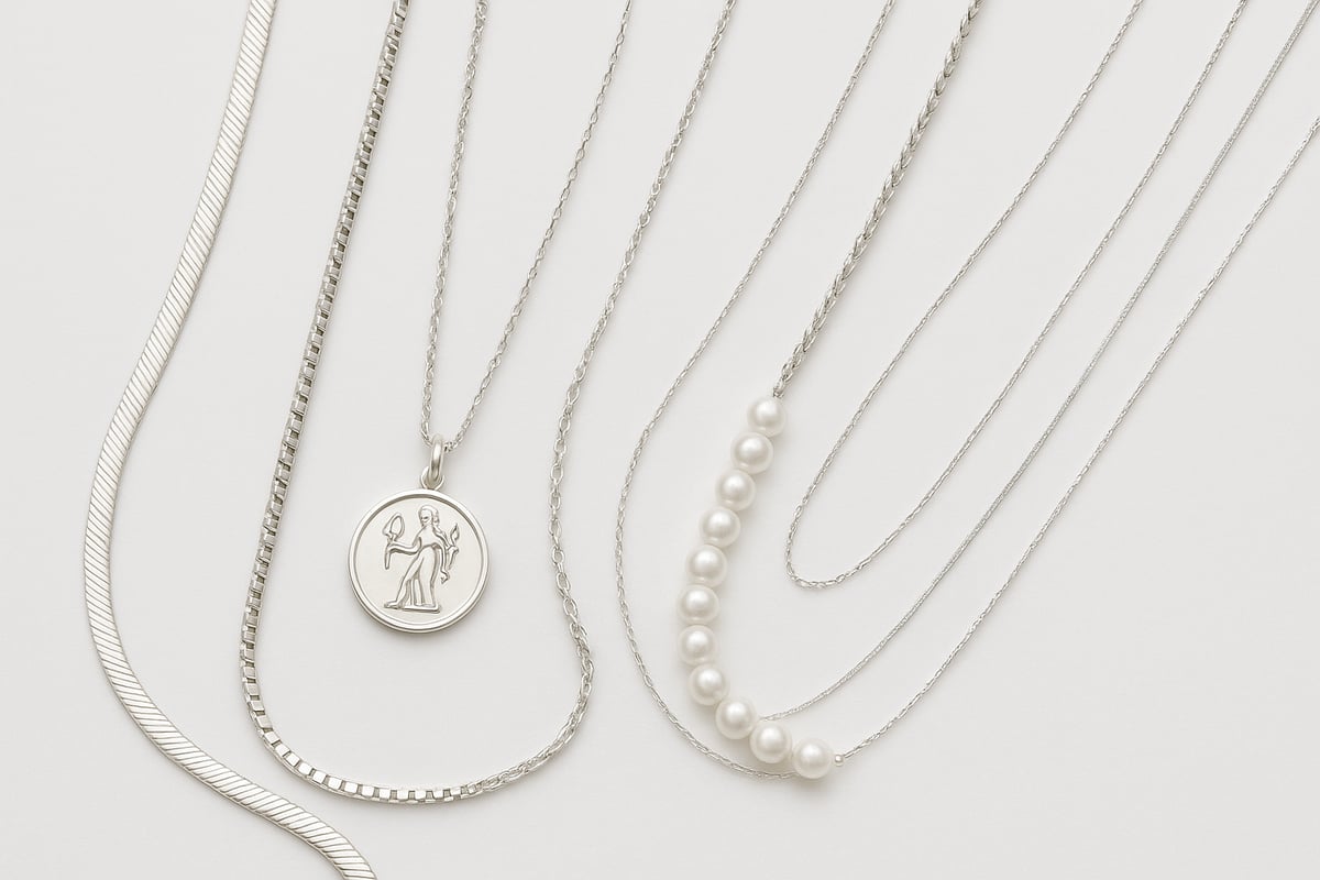 Popular Sterling Silver Necklace Styles in 2025