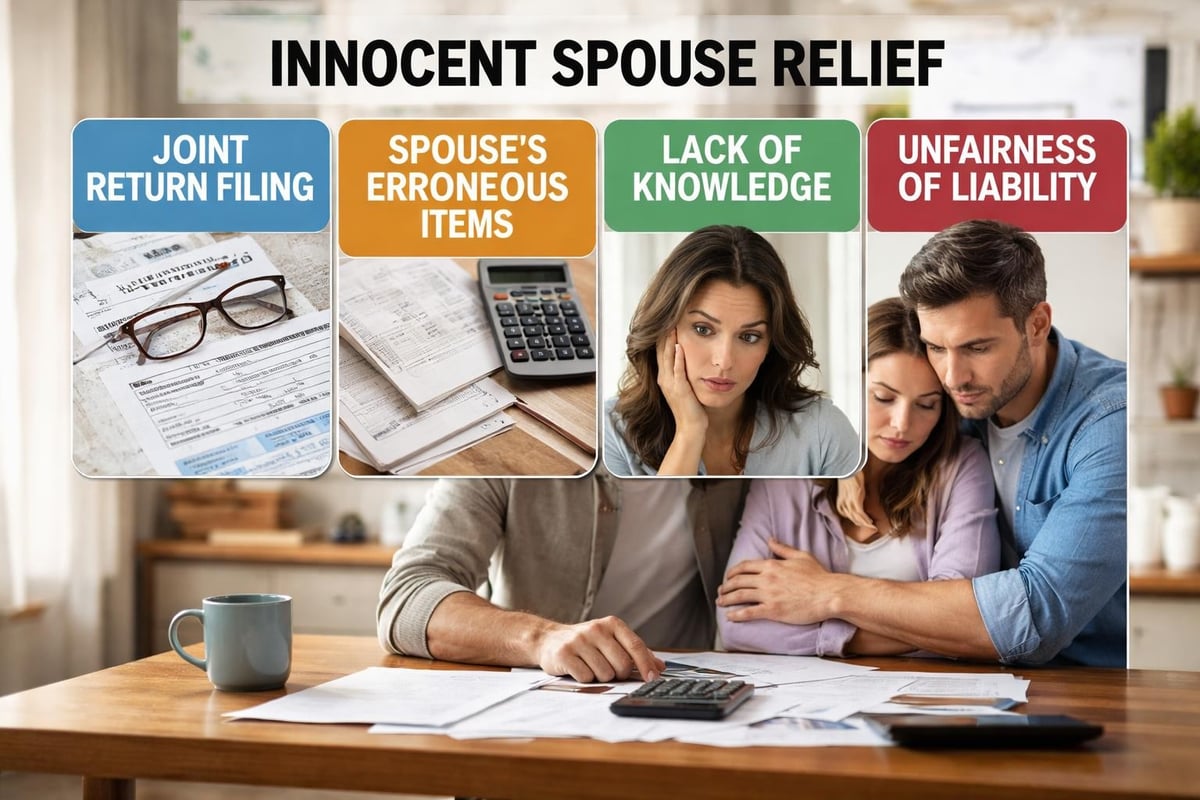 Traditional innocent spouse relief requirements