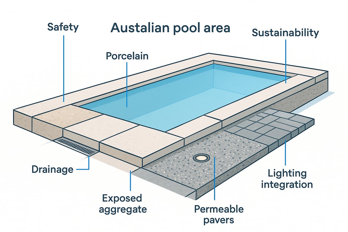 Choosing the Best Pool Paving Materials for 2026