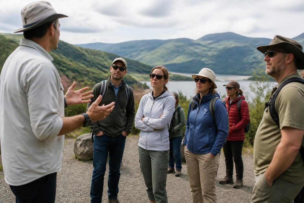 Tour group energy management