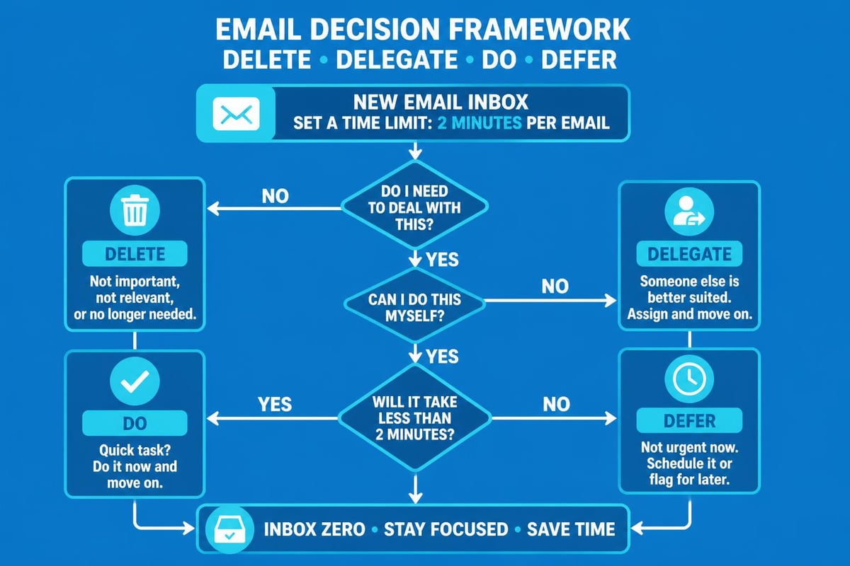 Email triage process