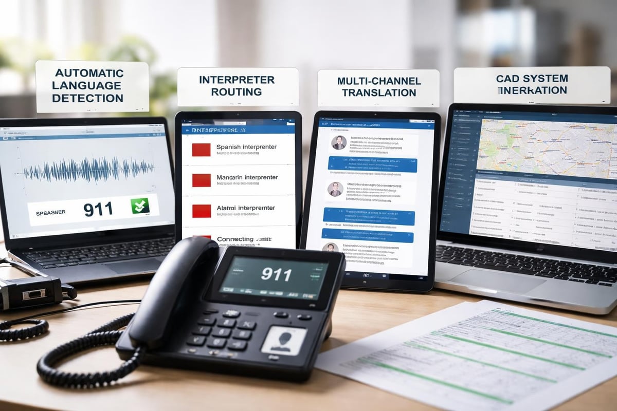 Emergency translation workflow