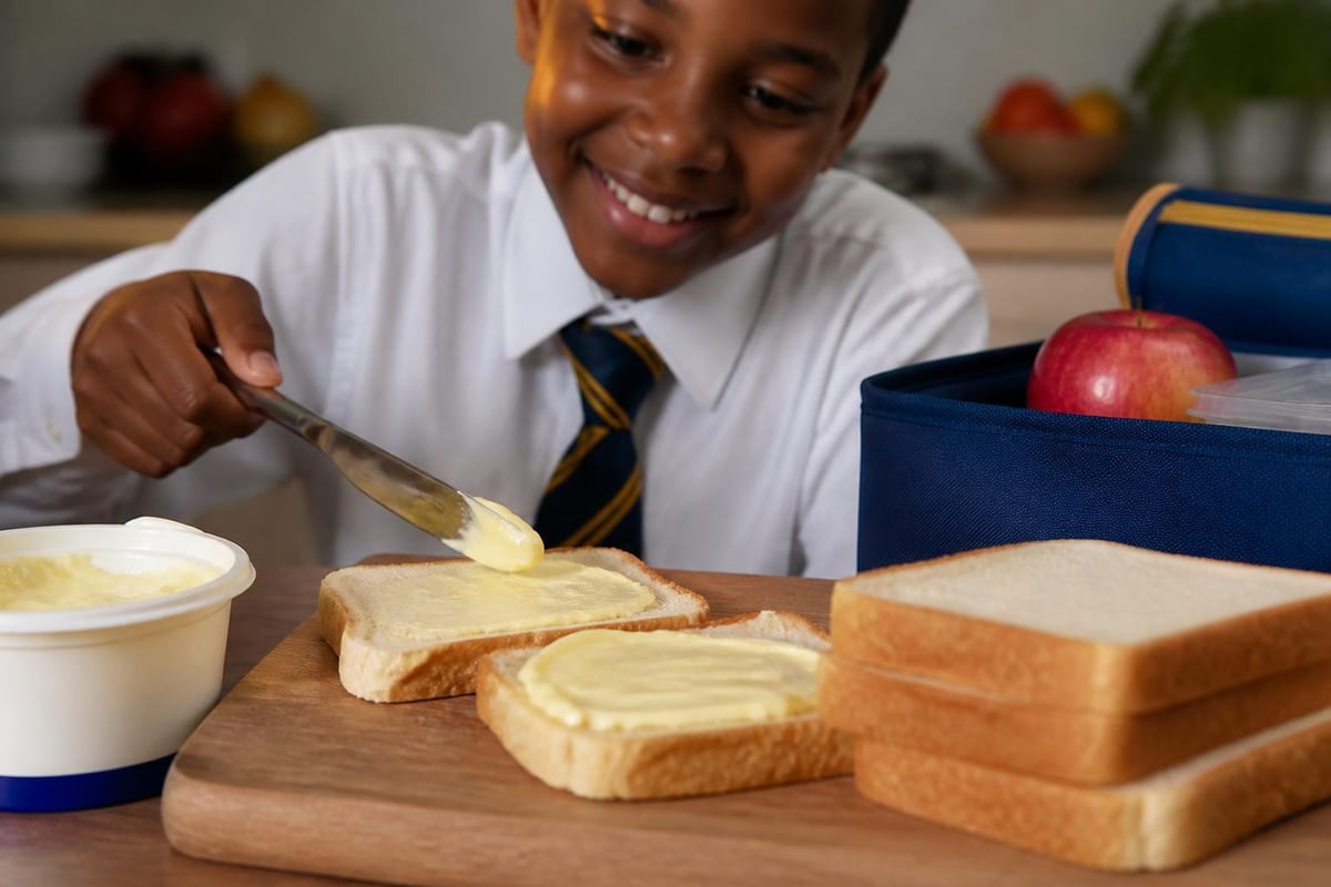 Cheese spread in South African meals