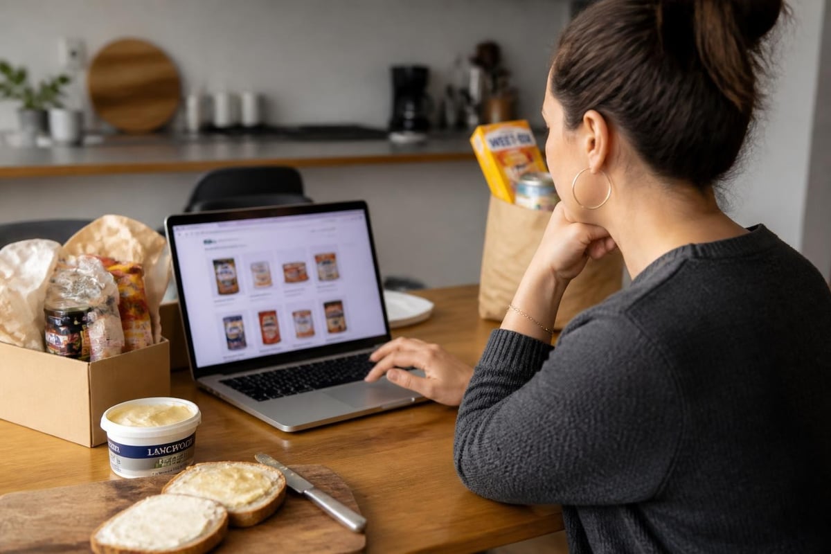 South African grocery shopping online