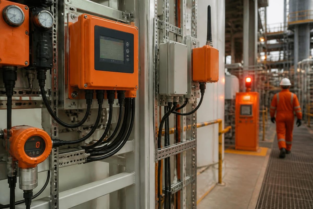 Fixed Gas Detection Systems for Safety and Compliance Fixed gas detection architecture