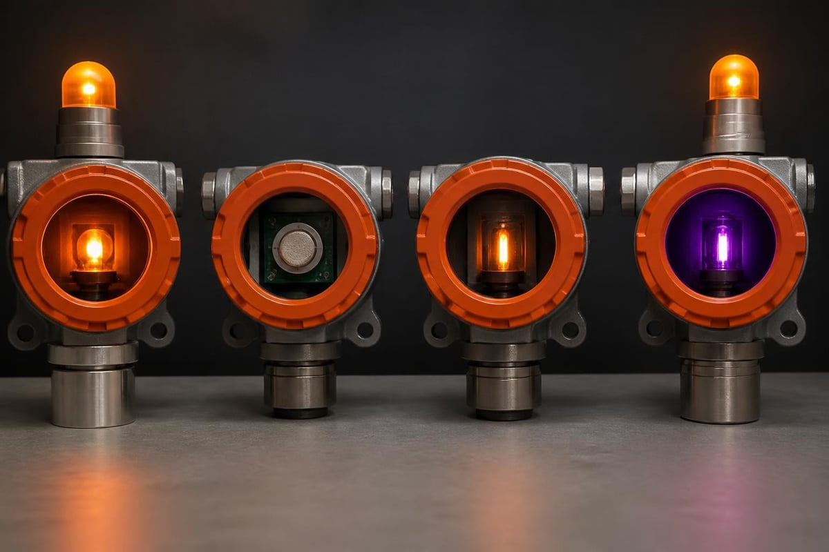 Fixed Gas Detection Systems for Safety and Compliance Sensor technology comparison
