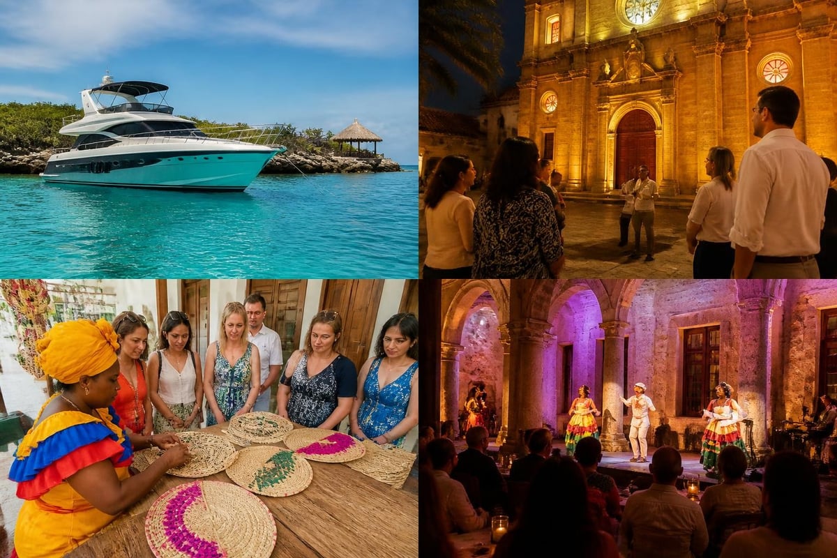 Cartagena incentive travel experiences