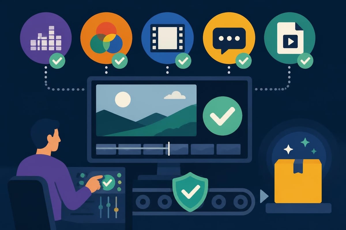 Quality control checklist