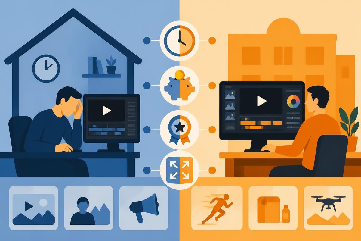 Outsourcing benefits comparison
