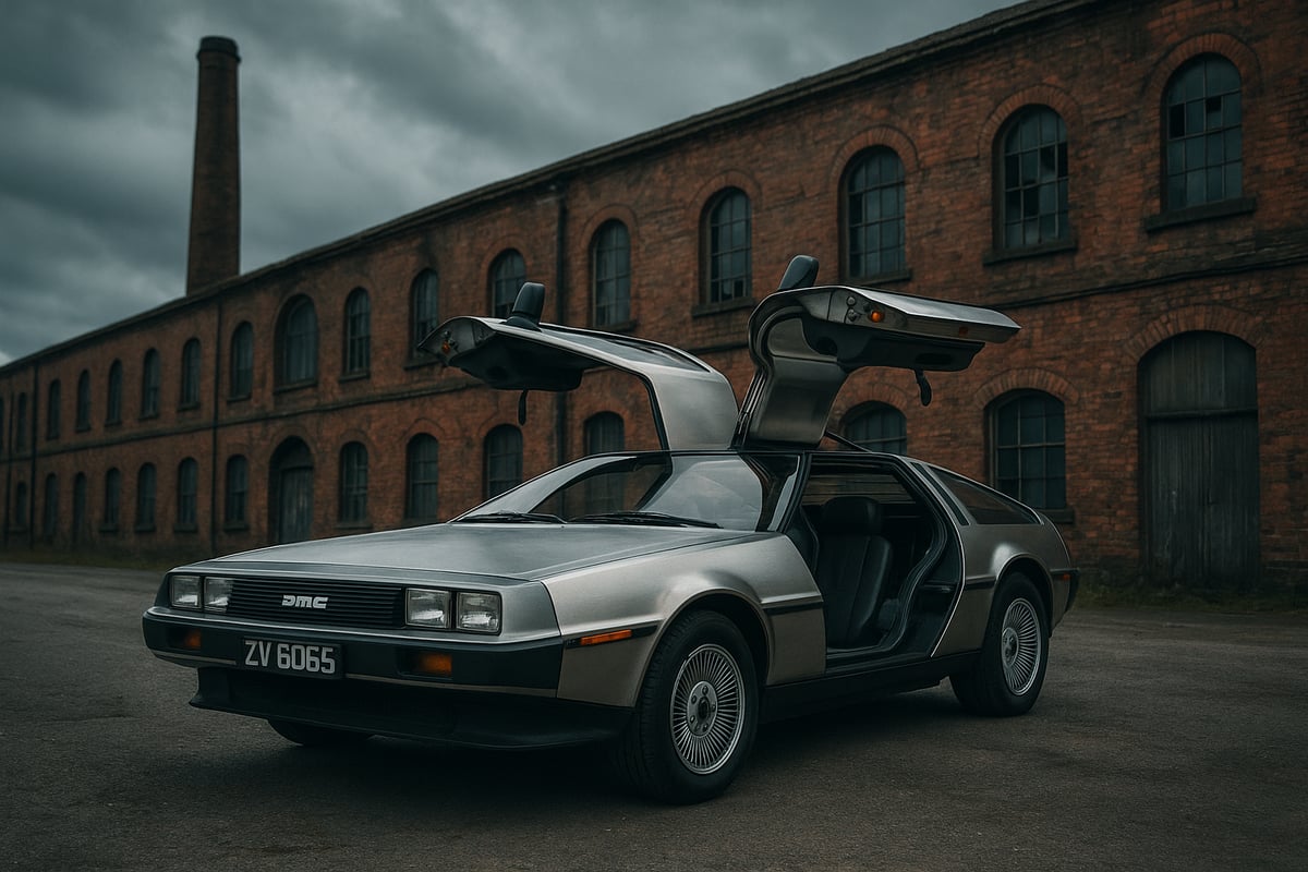 La DeLorean prima del mito: storia e caratteristiche del modello DMC-12