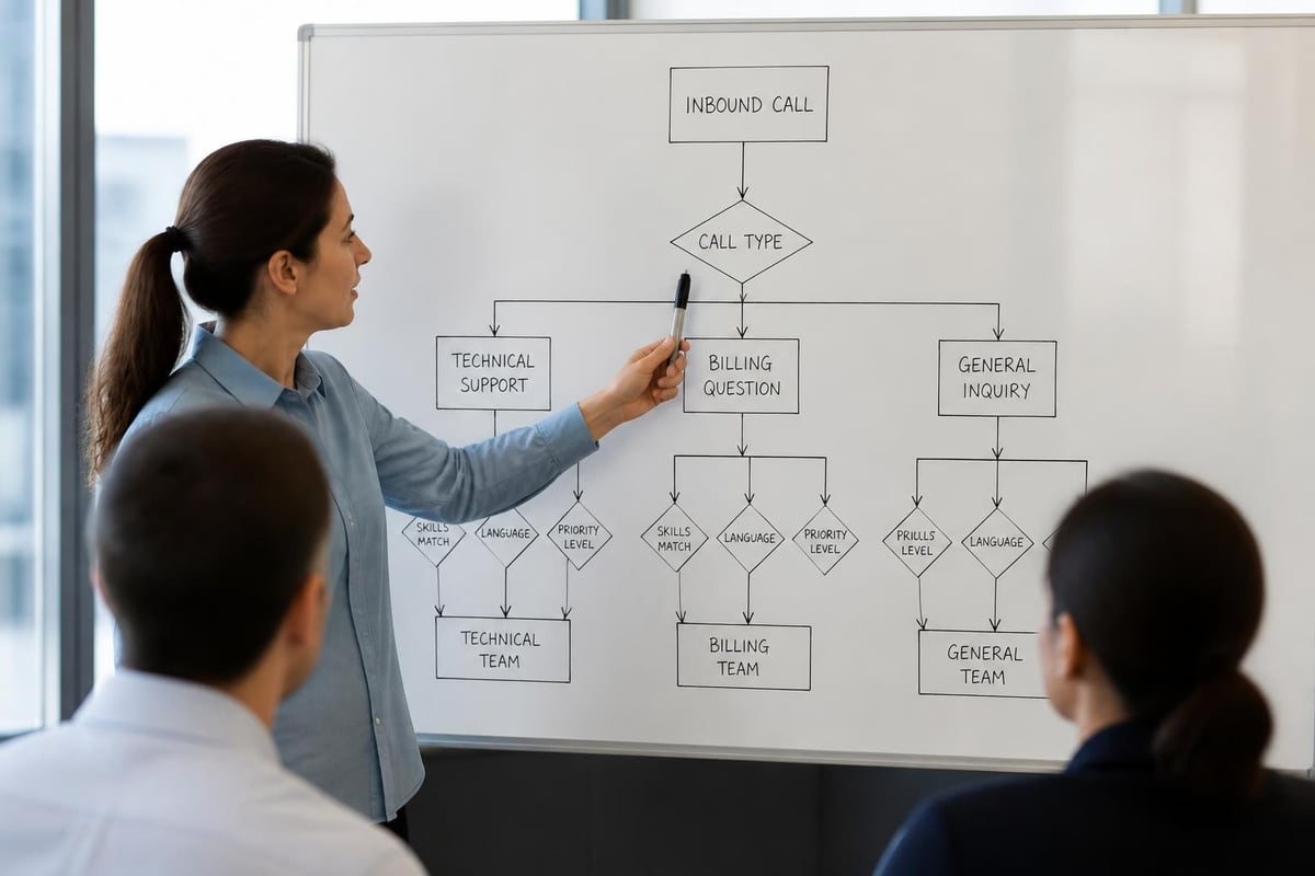 Inbound routing logic
