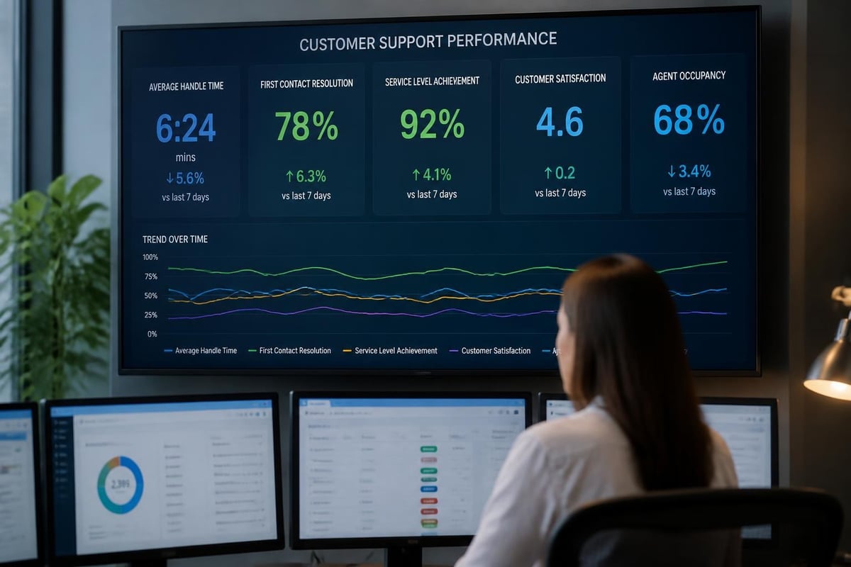 Performance dashboard