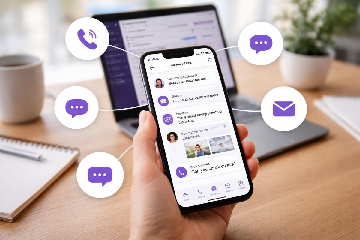 Omnichannel communication dashboard