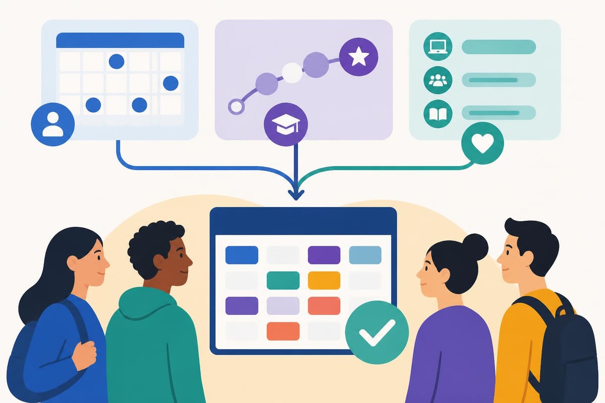 Student-centered schedule design