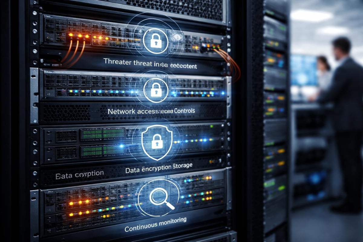 Information security service layers