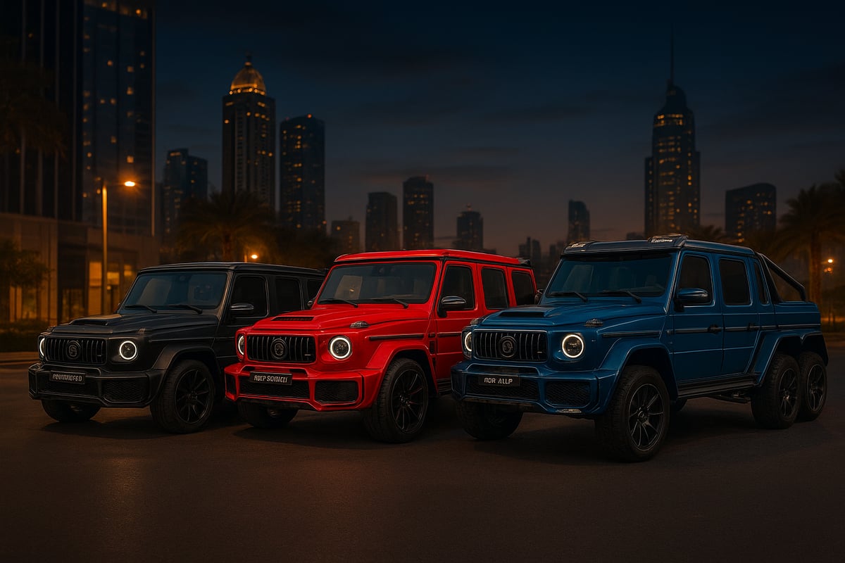 Brabus G Wagon Models & Editions for 2025