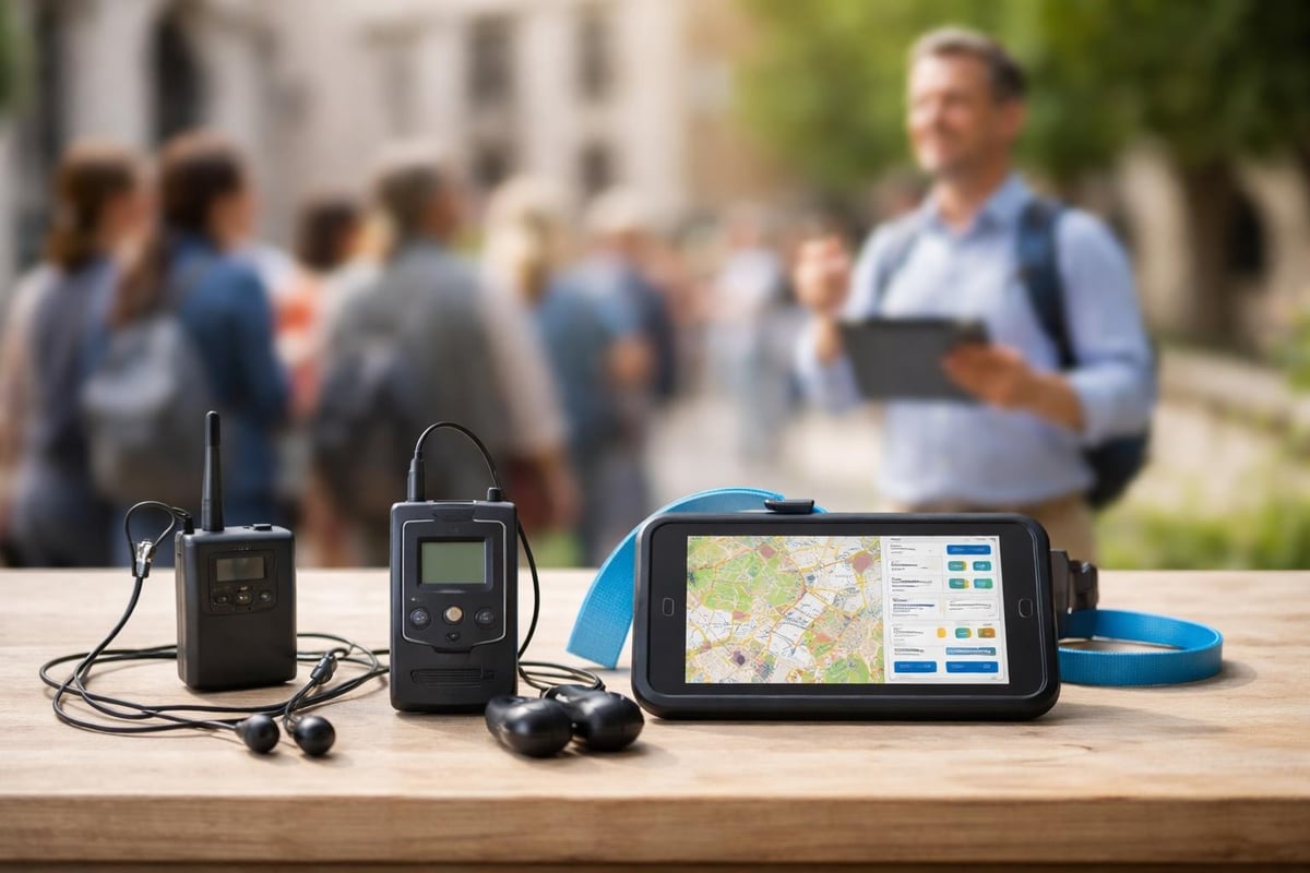 Future tour guide technology integration