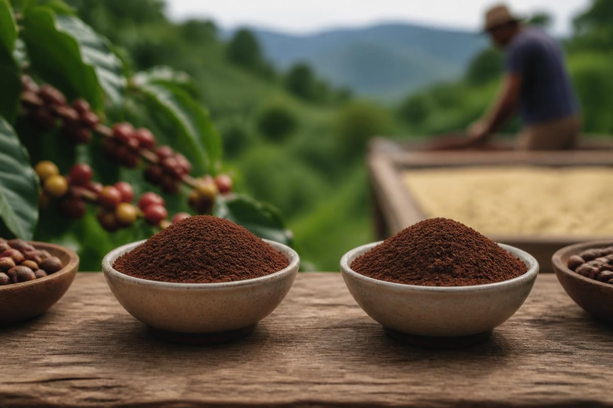 Coffee origin traceability