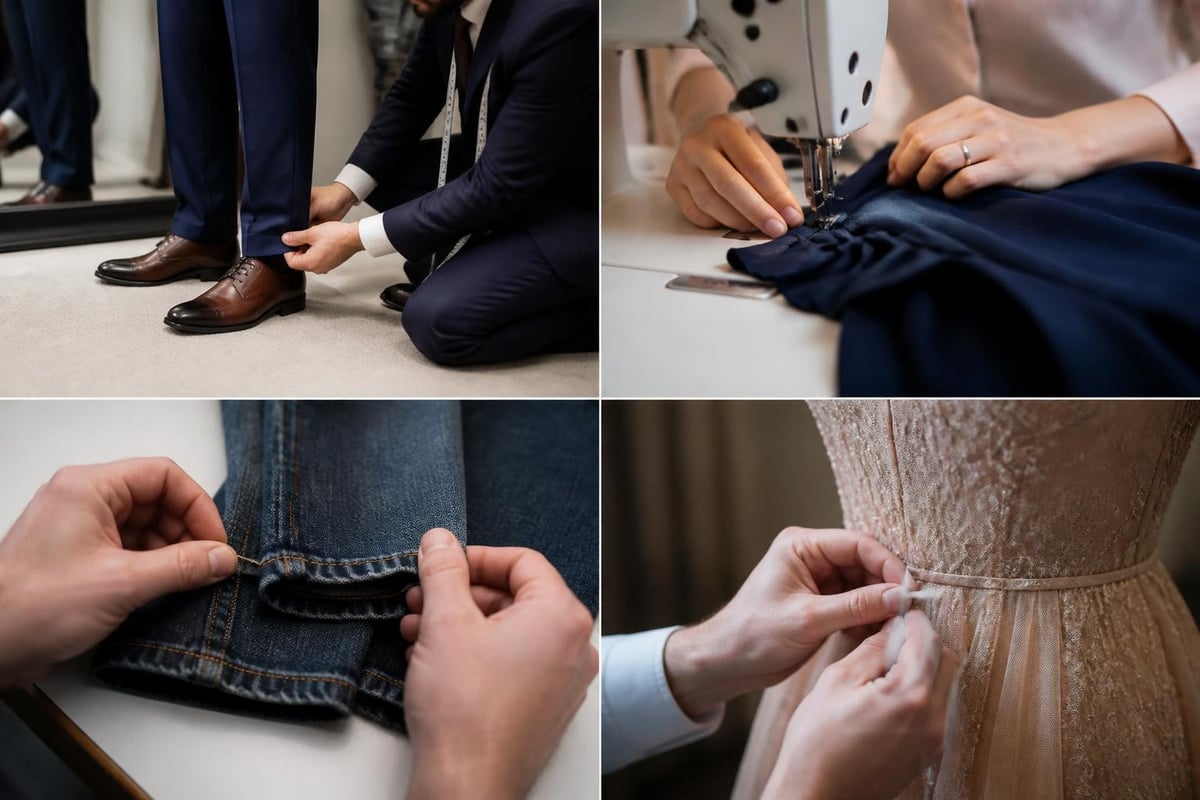 Specialized garment hemming