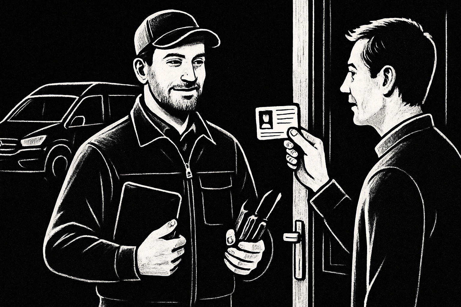 So läuft eine Türöffnung mit dem Schlüsseldienst ab: Schritt-für-Schritt-Anleitung