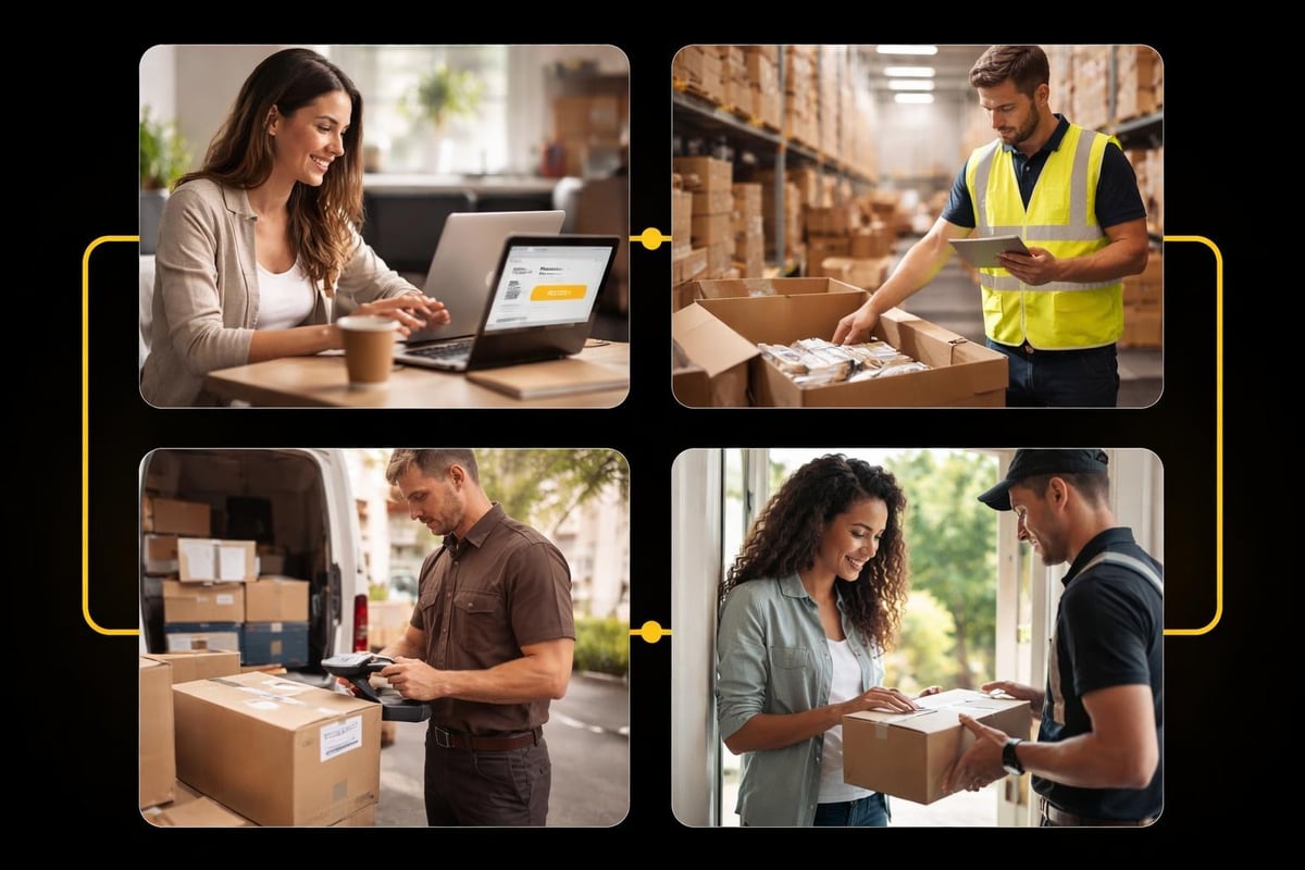 Order fulfilment workflow