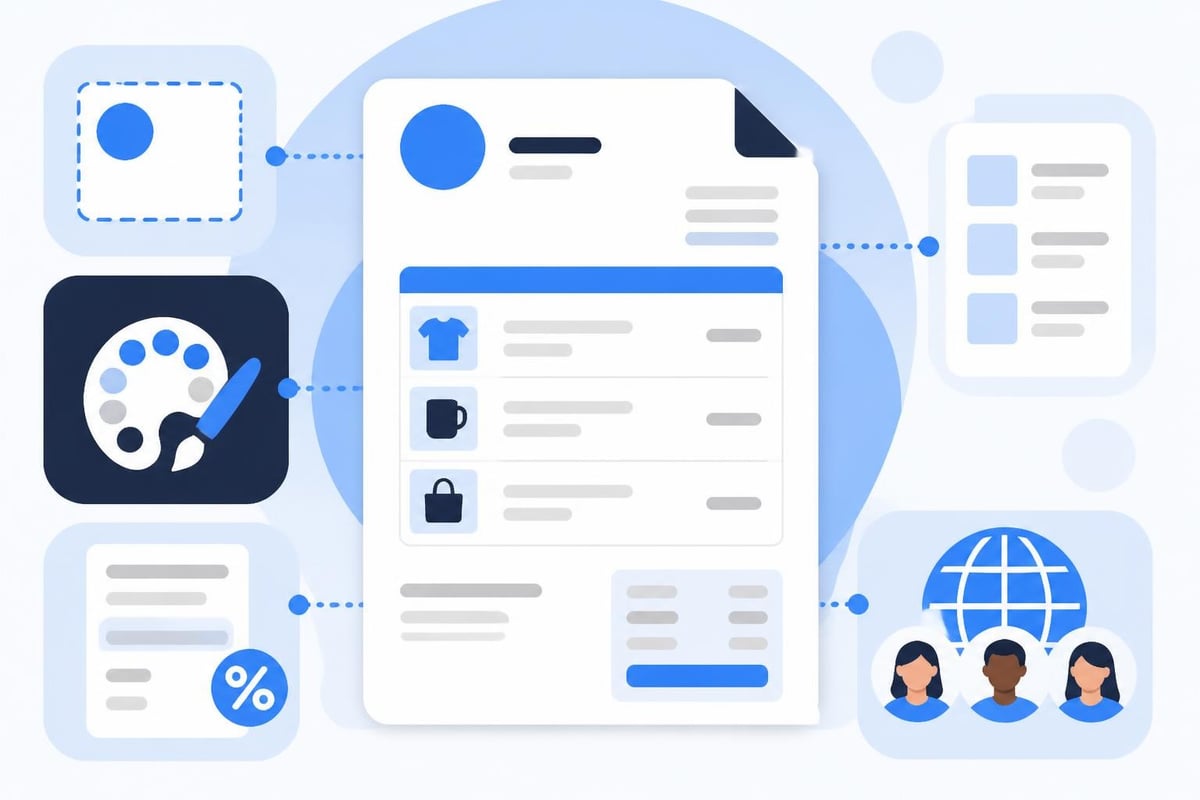 Invoice template customization options