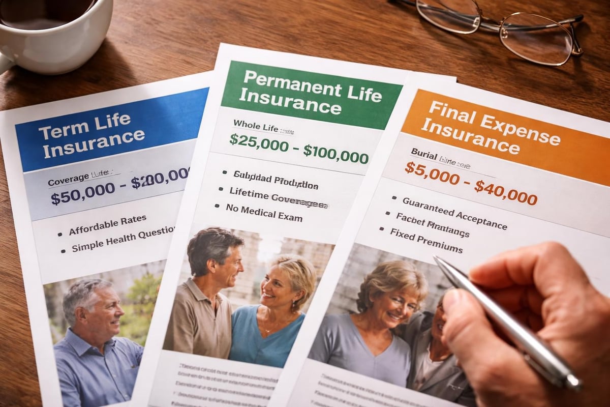 Medicare and Life Insurance: A Comprehensive Guide 2026 2 Life insurance policy types for retirees