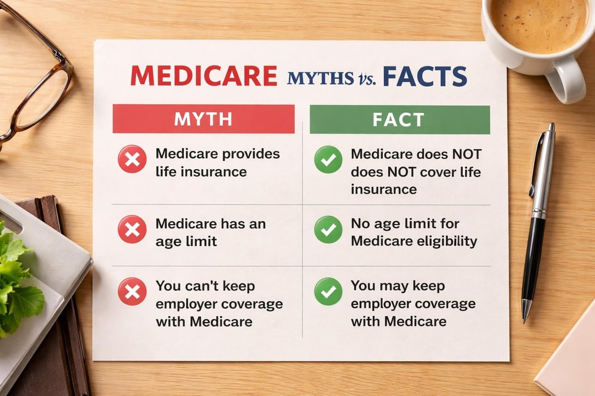 Medicare and Life Insurance: A Comprehensive Guide 2026 3 Medicare and life insurance misconceptions